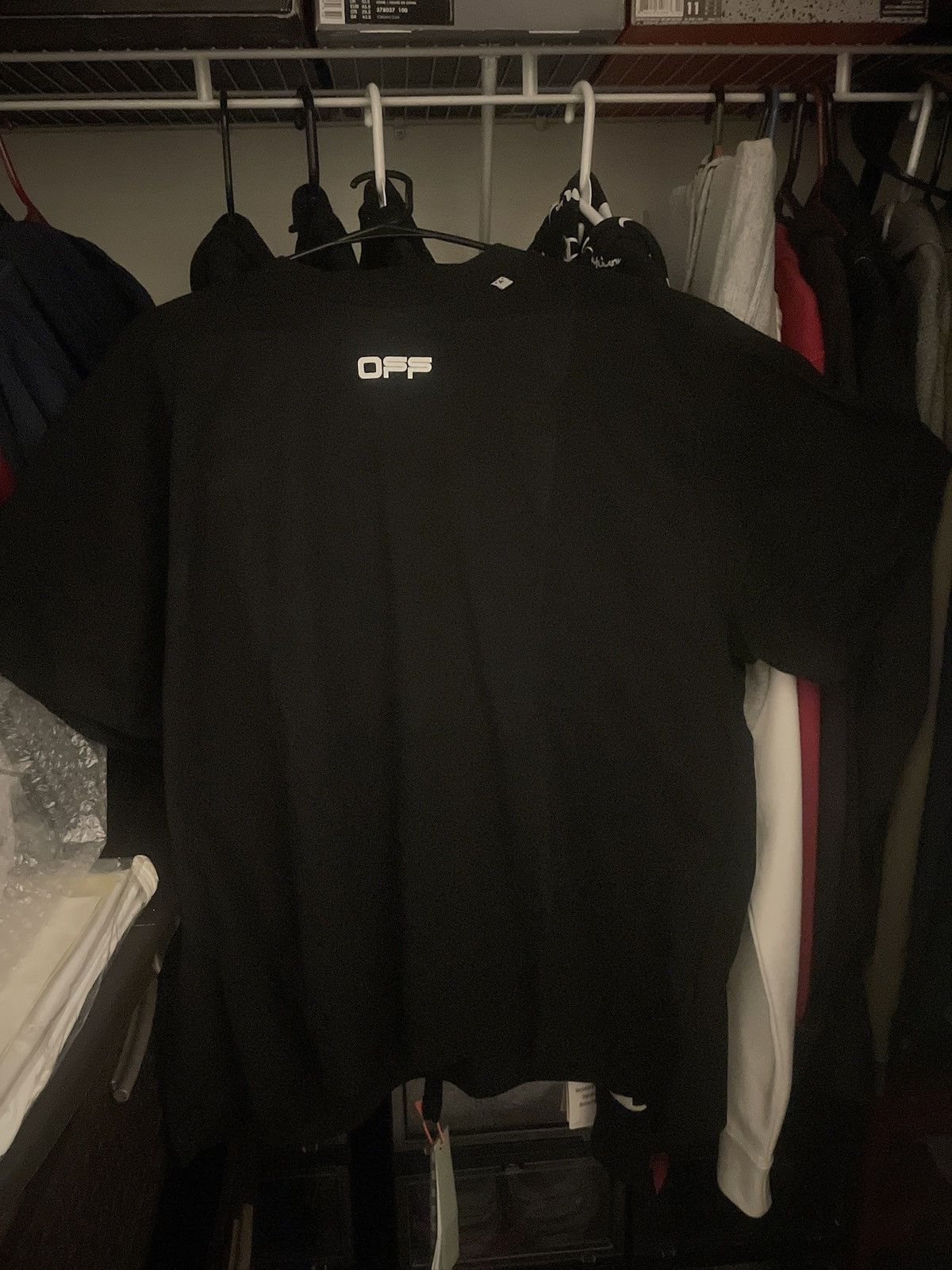 Off-White OFF-WHITE Oversized Fit Caravaggio Arrows T-shirt Size US M / EU 48-50 / 2 - 1 Thumbnail