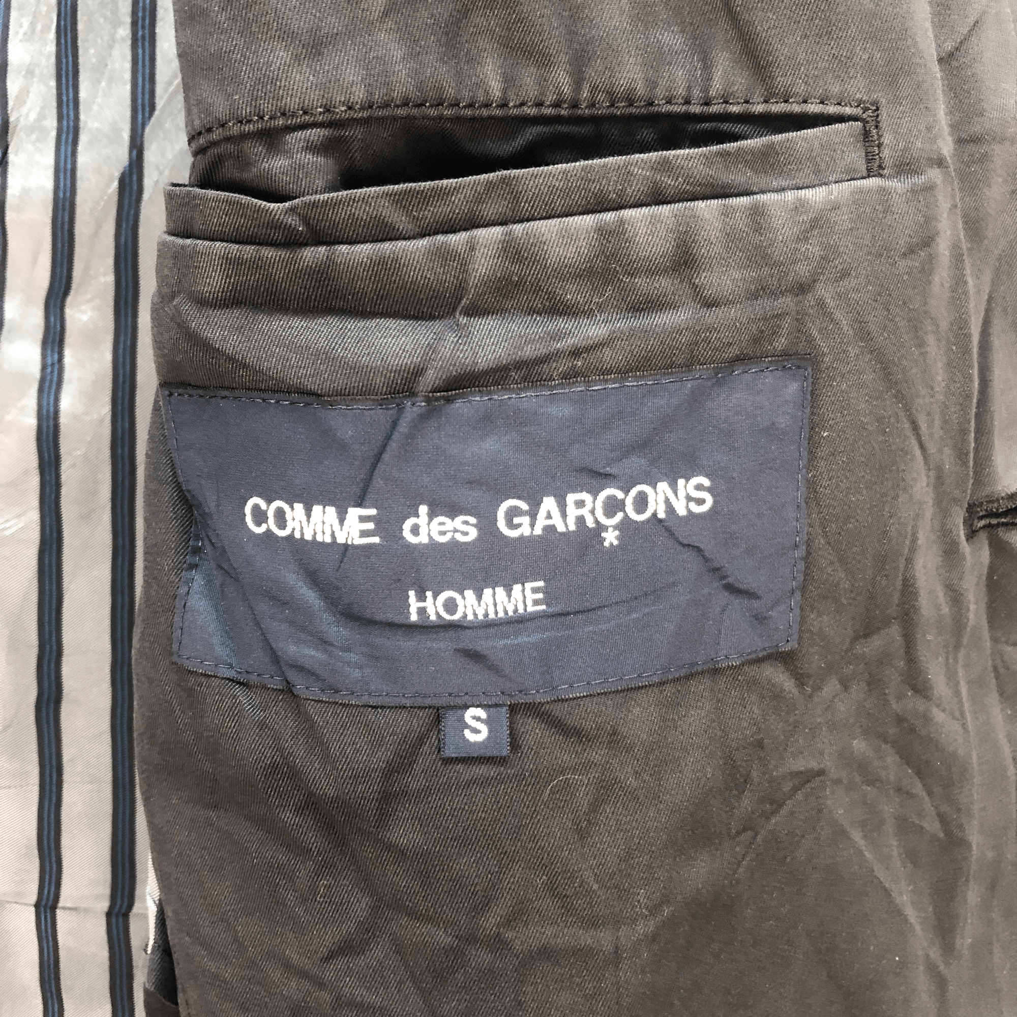 Comme des Garcons Homme CDG HOMME AD2008 COTTON COAT JACKET #6683-79 Size US S / EU 44-46 / 1 - 7 Thumbnail