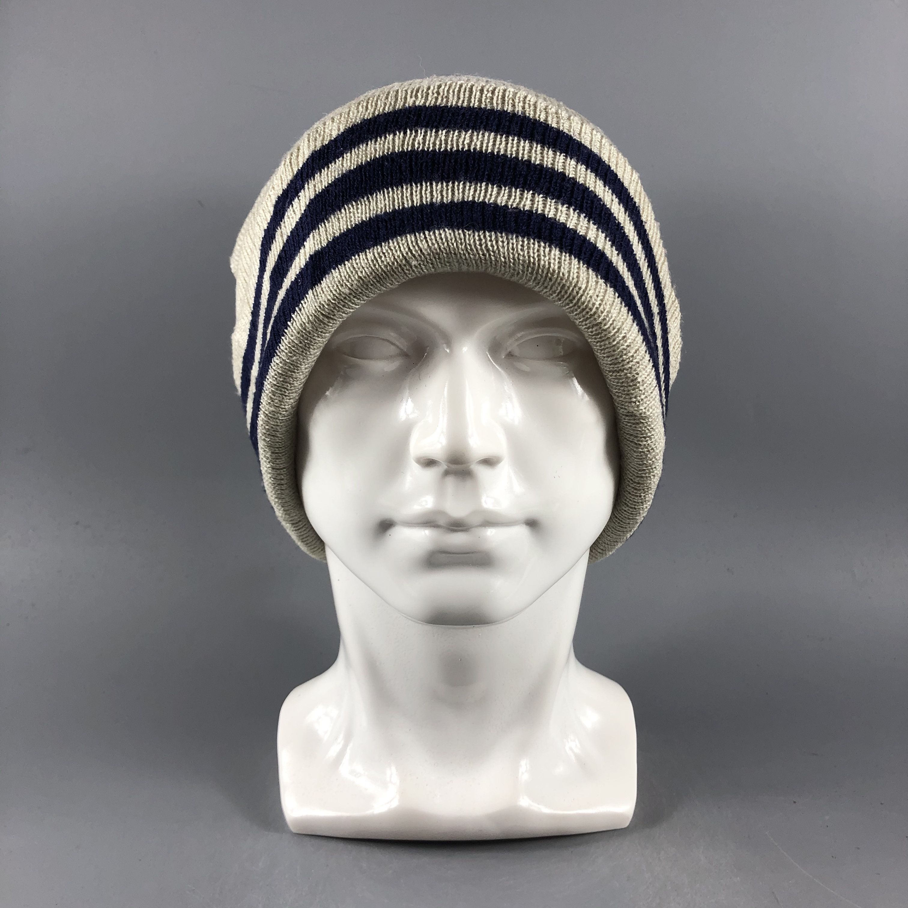 Adidas × Vintage Adidas 3 Stripe Beanie Snow Hat Snow Cap -D222 Size ONE SIZE - 2 Thumbnail