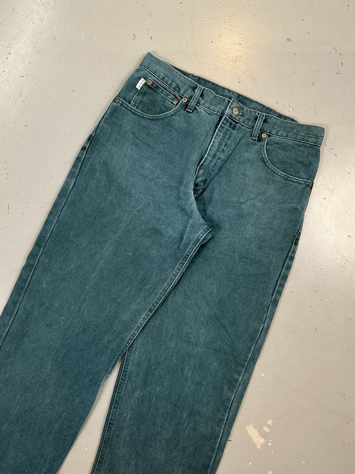 Carhartt × Vintage Vintage rare Carhartt b136 GRE carpenter denim Size US 34 / EU 50 - 3 Thumbnail
