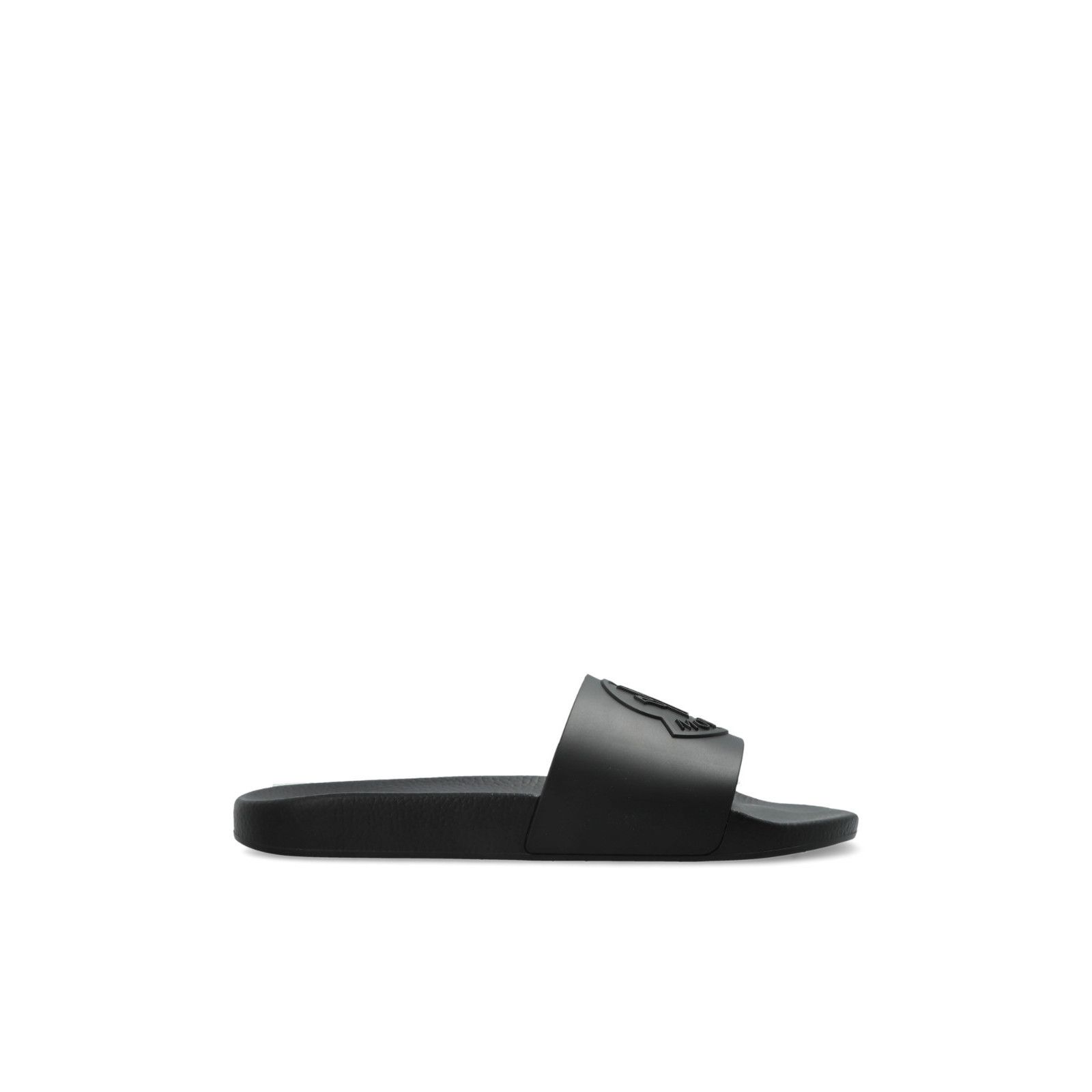 MONCLER Men's Black Slides New (Men's size:10;)