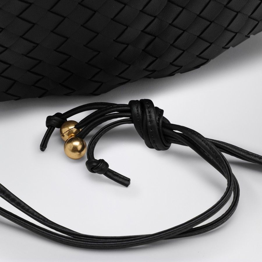 Bottega Veneta o1d2blof0824 Size: OS / Medium Handbag in Black Size ONE SIZE - 5 Thumbnail
