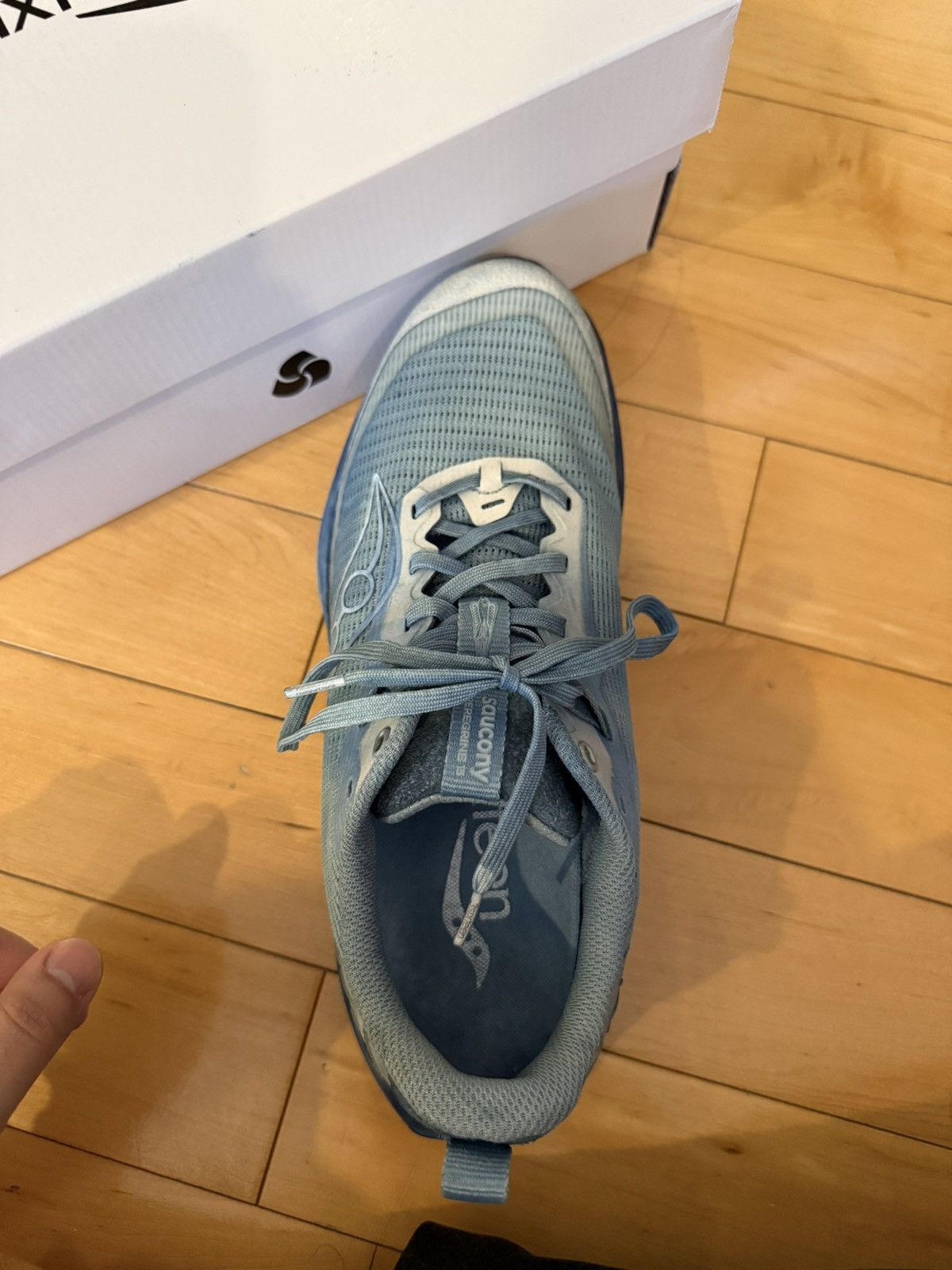 3sixteen Saucony for 3sixteen ~ Peregrine 15 - Indigo - 9.5 Size US 9.5 / EU 42-43 - 3 Thumbnail