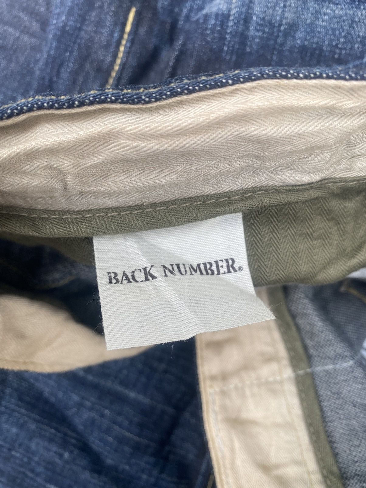 Japanese Brand × Vintage Flare Jeans Back Number Honeycomp Size US 36 / EU 52 - 21 Thumbnail