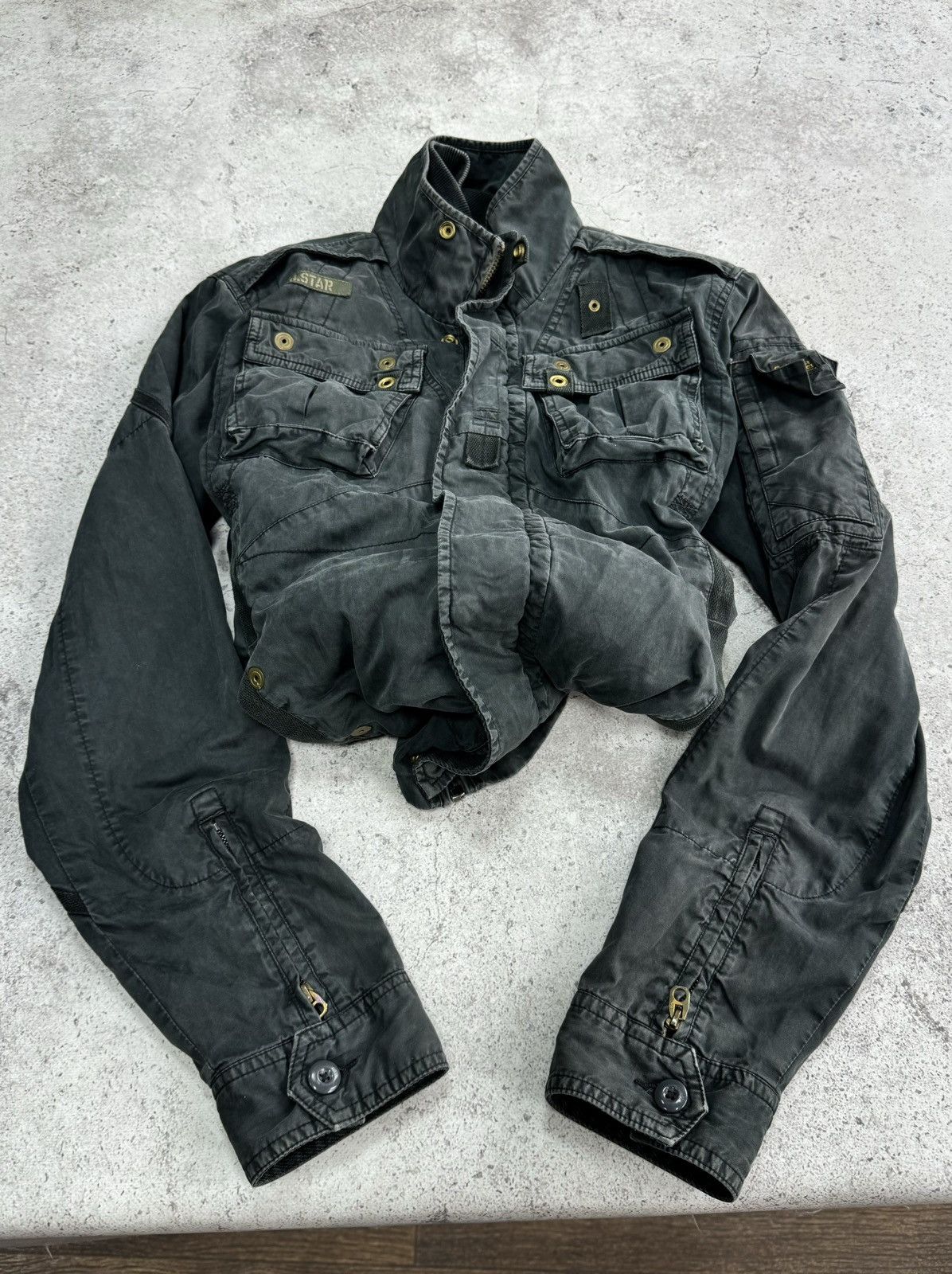 Vintage Faded Balenciaga Junya Watanabe Style Jacket