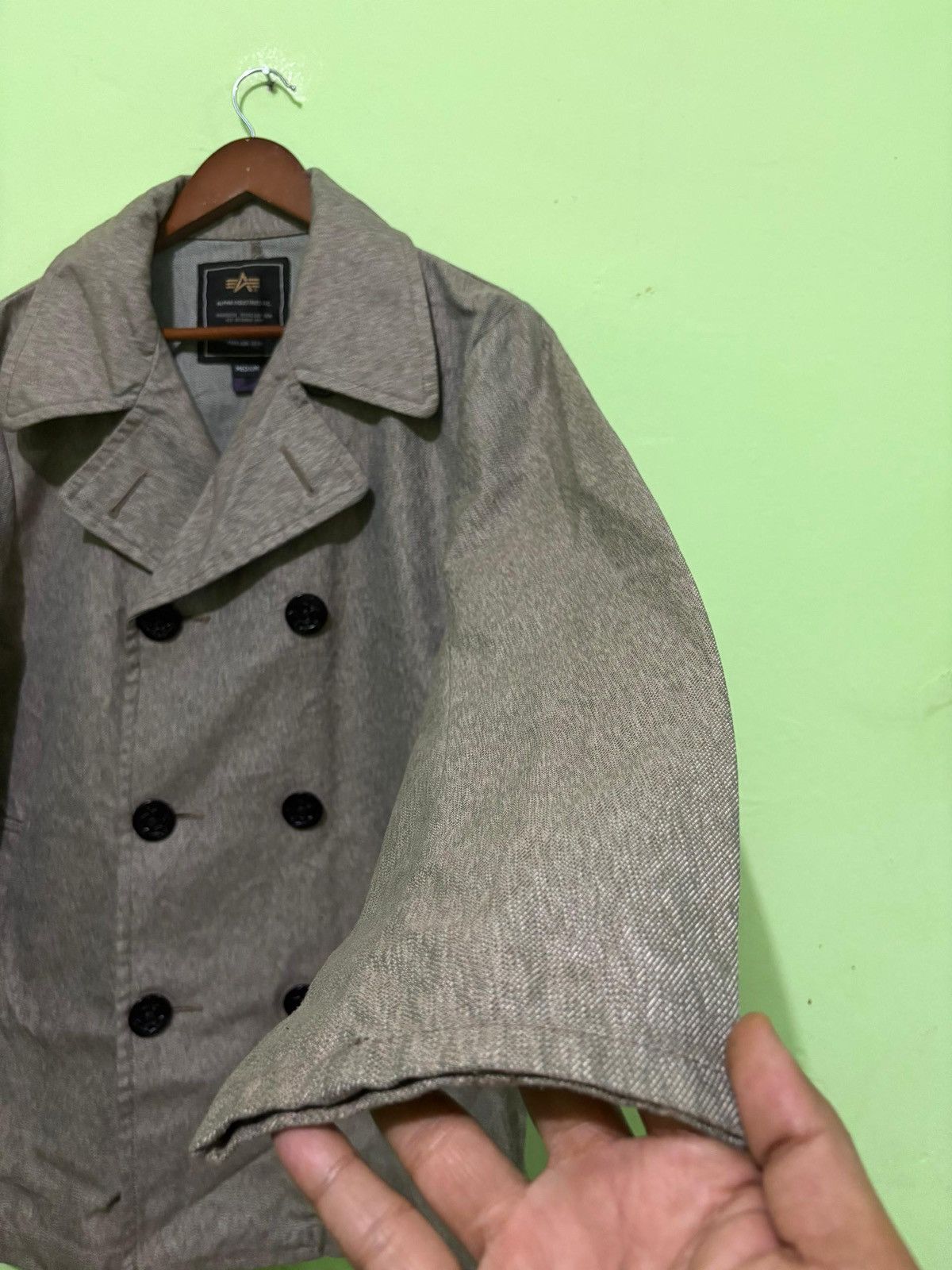 Alpha Industries Alpha industries PeaCoat Jacket Design Nice Design Size US M / EU 48-50 / 2 - 3 Thumbnail