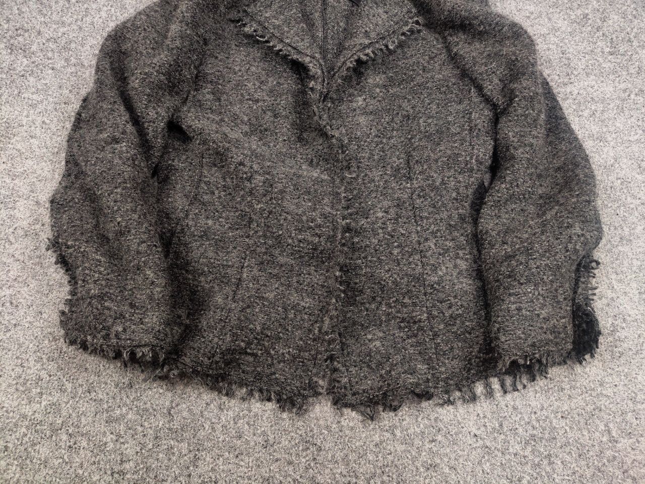 Alberta Ferretti Philosophy di Alberta Ferretti design Gray Wool Blazer Size M / US 6-8 / IT 42-44 - 9 Thumbnail