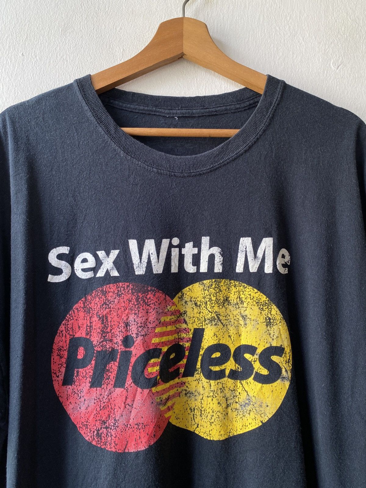 Other 2000s Sex With Me Priceless Parody Mastercard Tee Size US XL / EU 56 / 4 - 5 Thumbnail