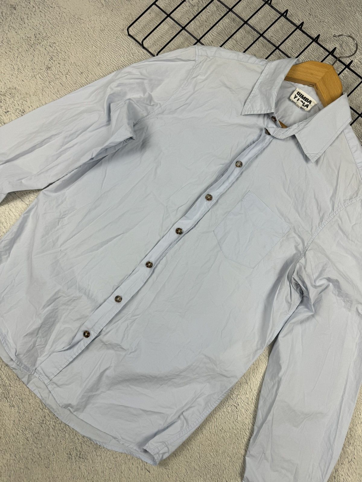 Designer × Japanese Brand × Vintage Bimba y Lola Blue Shirt Button up oldmoney S size Size US S / EU 44-46 / 1 - 3 Thumbnail