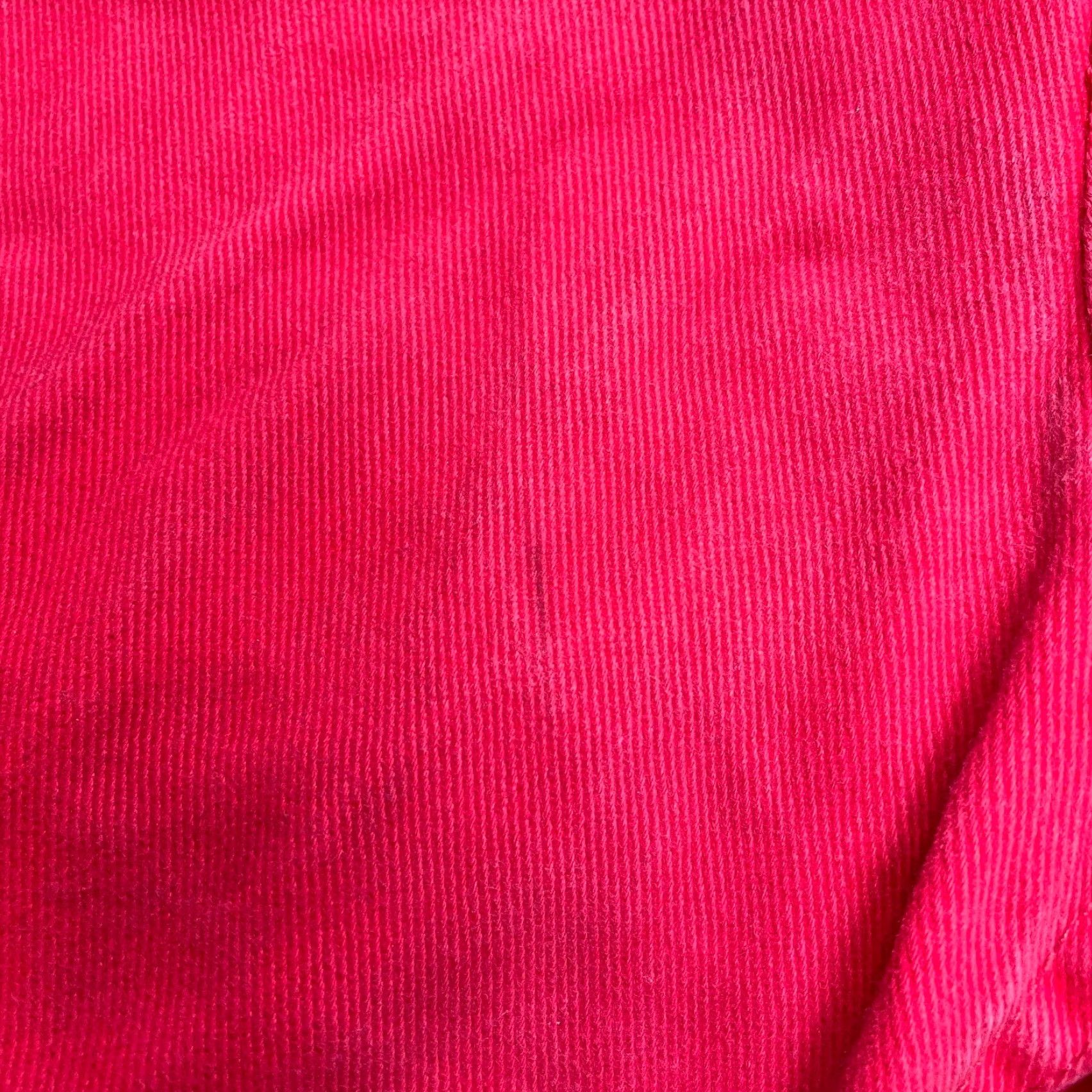 Faded Glory Faded Glory Jeans Womens 14 Petite Red Denim High Rise Straight Solid Zip 30x28 Size 36" / US 14 / IT 50 - 5 Thumbnail