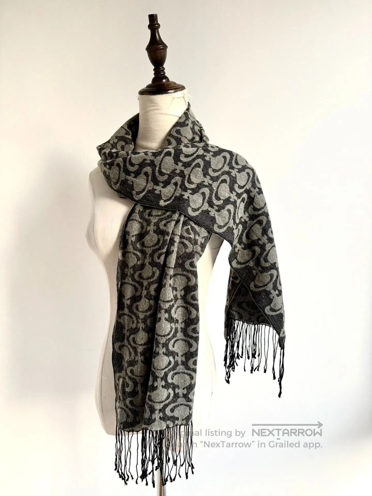 Vivienne Westwood vivienne westwood gray printed scarf. Size ONE SIZE - 4 Thumbnail