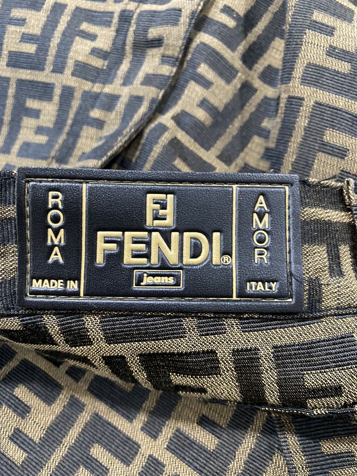 Fendi Vintage Fendi jeans Monogram Size 27" / US 4 / IT 40 - 8 Thumbnail