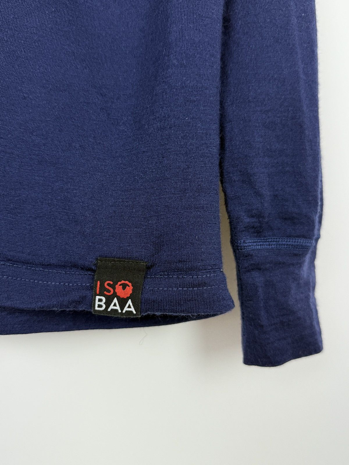Other Isobaa Mens Navy 200 Merino 1/3 Zip Long Sleeve Jersey Size US M / EU 48-50 / 2 - 4 Thumbnail