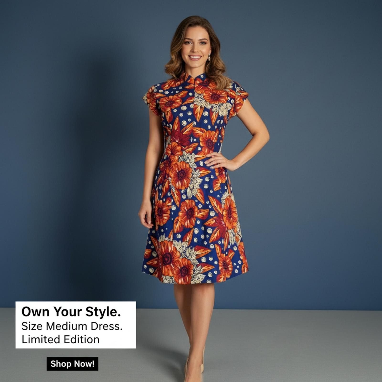 Unknown London Limited Edition Medium Floral Dress Size M / US 6-8 / IT 42-44 - 1 Thumbnail