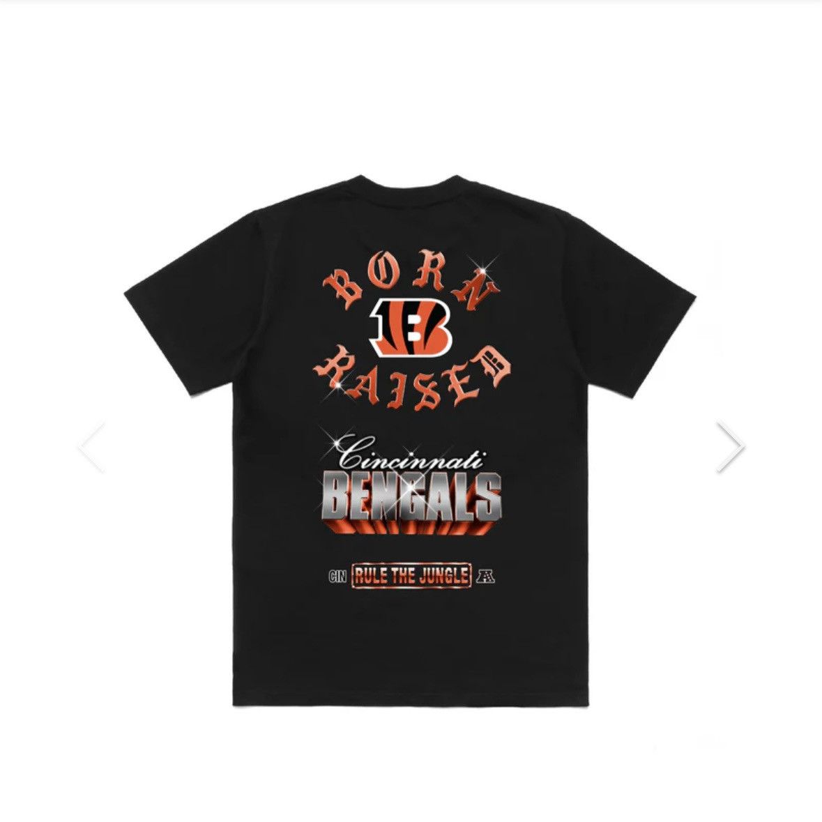 Born X Raised × NFL Born X Raised Cincinnati Bengals chrome rocker tee Size US XL / EU 56 / 4 - 1 Thumbnail