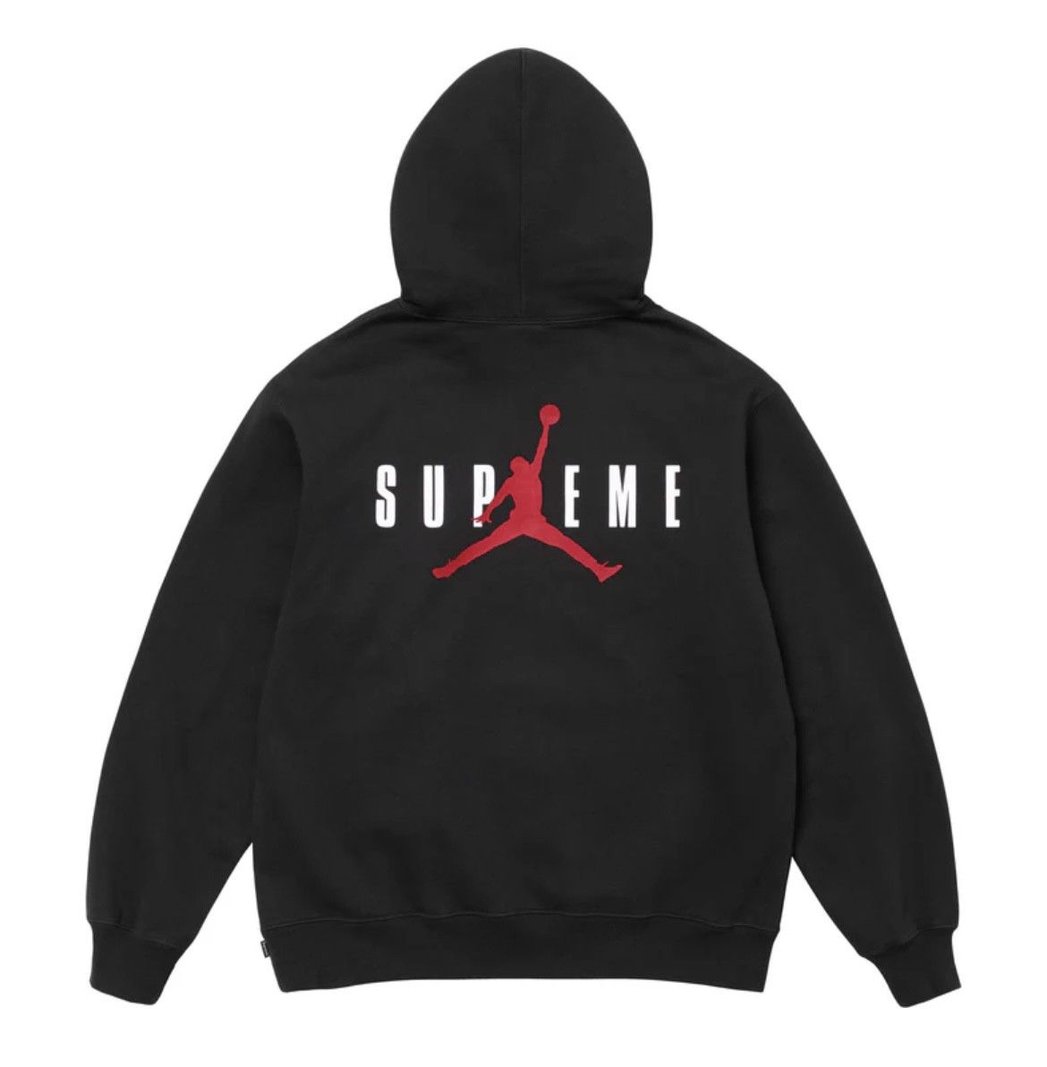 Supreme Supreme Jordan Hooded Sweatshirt Black L in Hand | Grailed