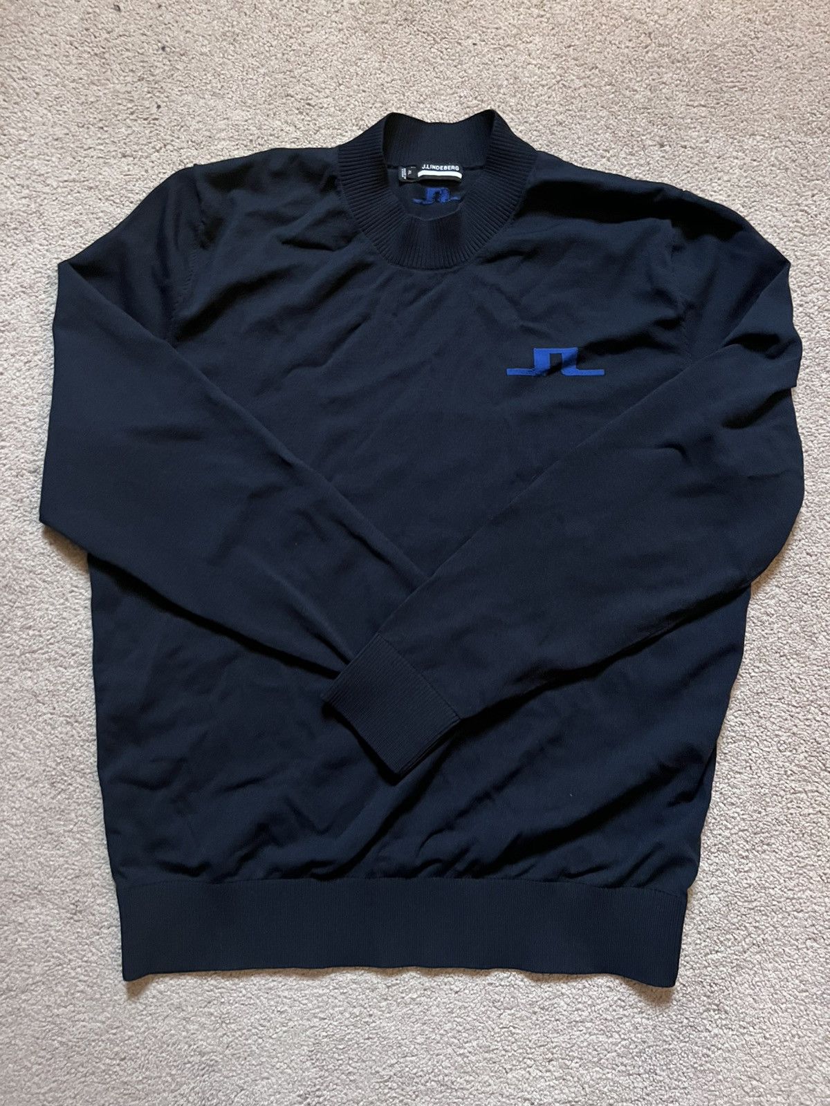 J.Lindeberg J.Lindeberg Navy Sweater/sweatshirt Size US XL / EU 56 / 4 - 1 Thumbnail