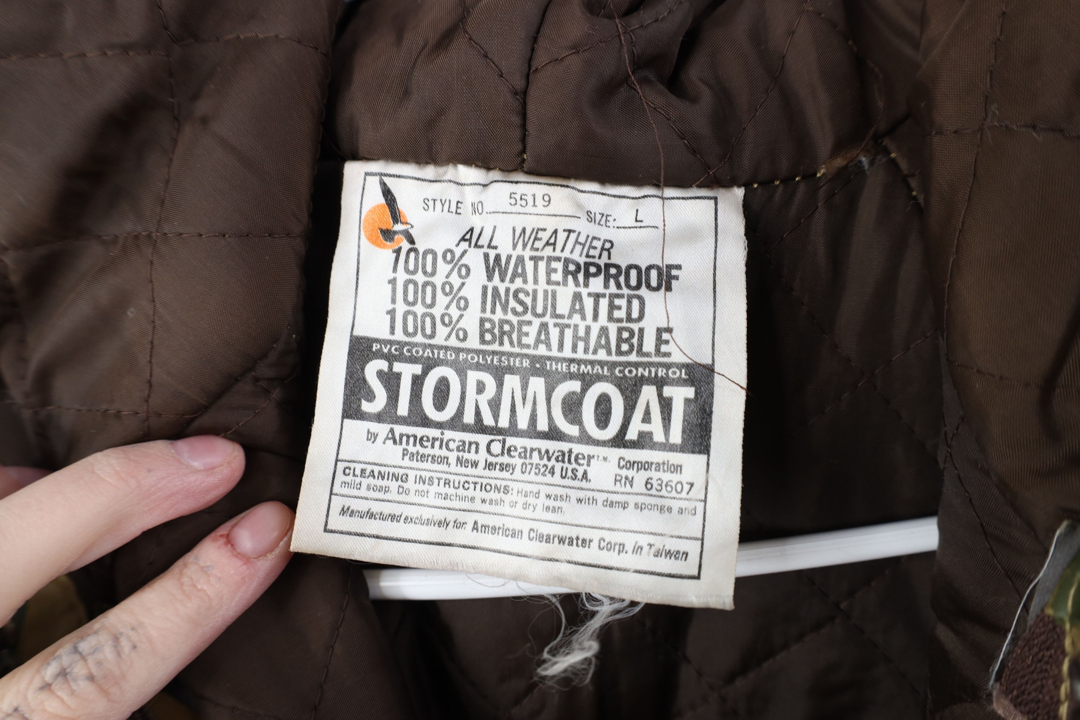 Vintage Vintage 80s 90s Streetwear Waterproof Quilted Parka Jacket Size US L / EU 52-54 / 3 - 10 Thumbnail