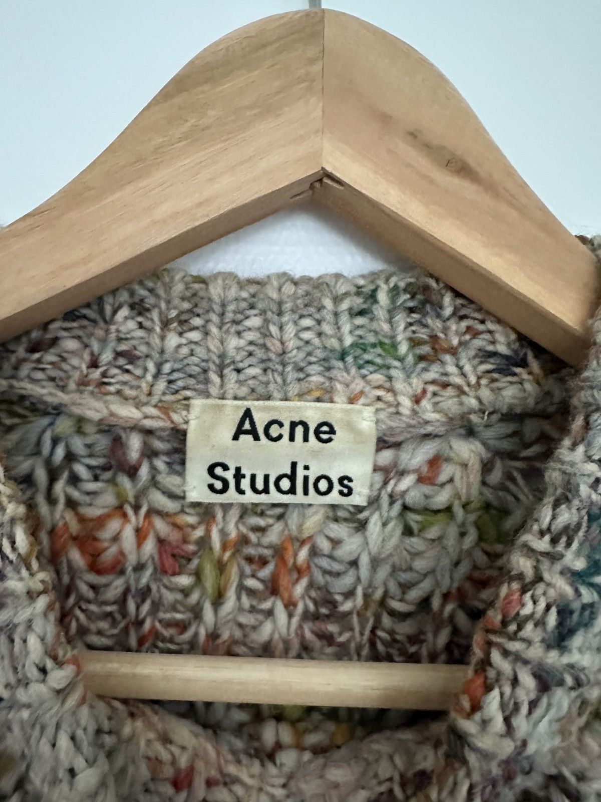 Acne Studios Rare Grail 🔥 Zora Acne Studios multi knited sweater knitwear Size US S / EU 44-46 / 1 - 3 Thumbnail