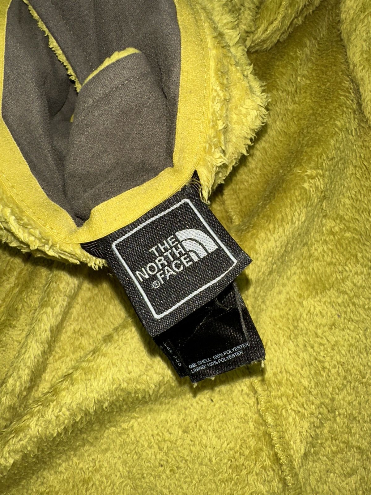 The North Face The North Face Mustard Yellow Osito Fleece Full Zip Jacket Size US S / EU 44-46 / 1 - 6 Thumbnail