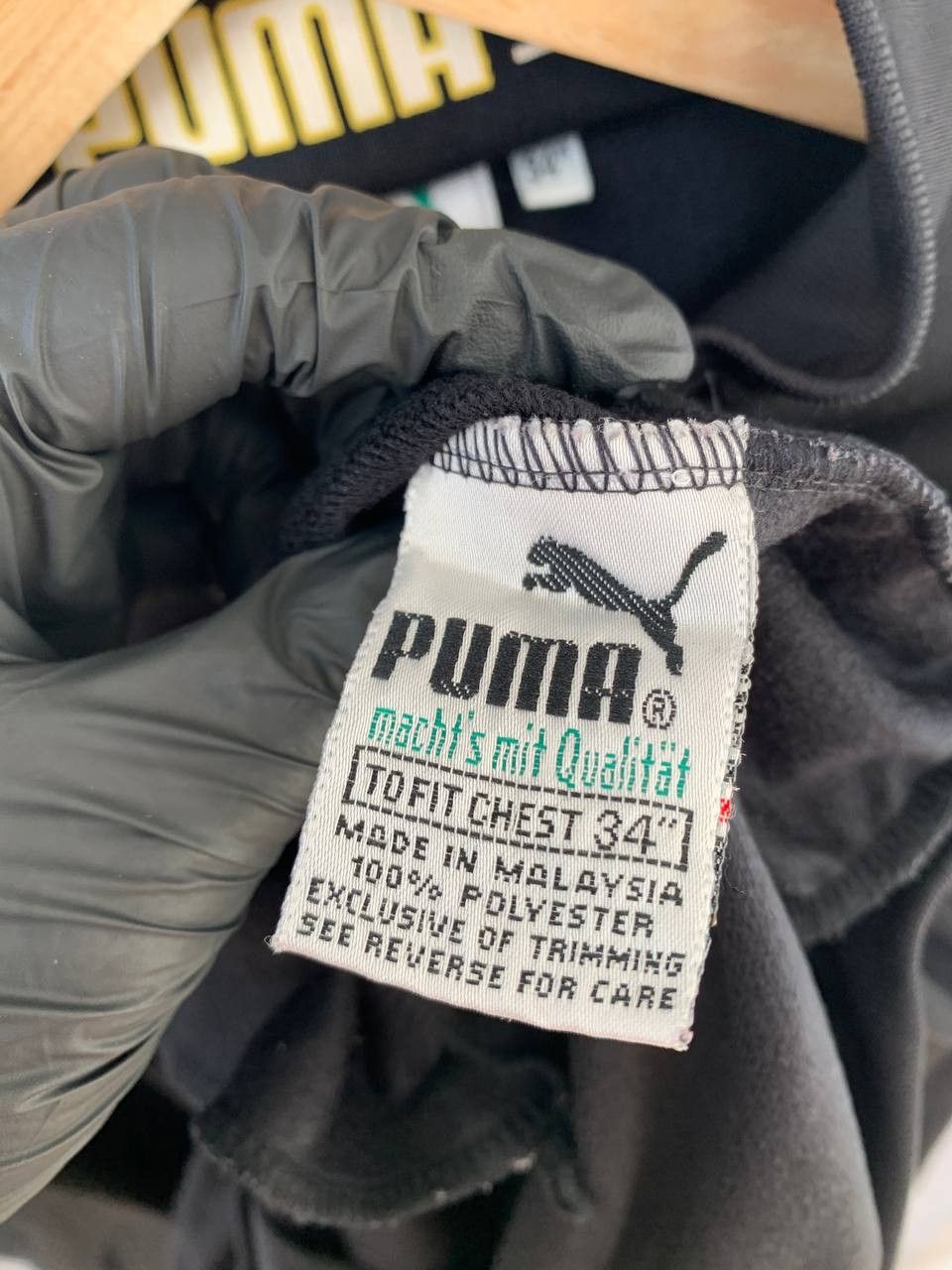 Puma × Vintage PUMA KING Vintage 80s Tailored Sports Jacket Retro 34 Size US M / EU 48-50 / 2 - 8 Thumbnail