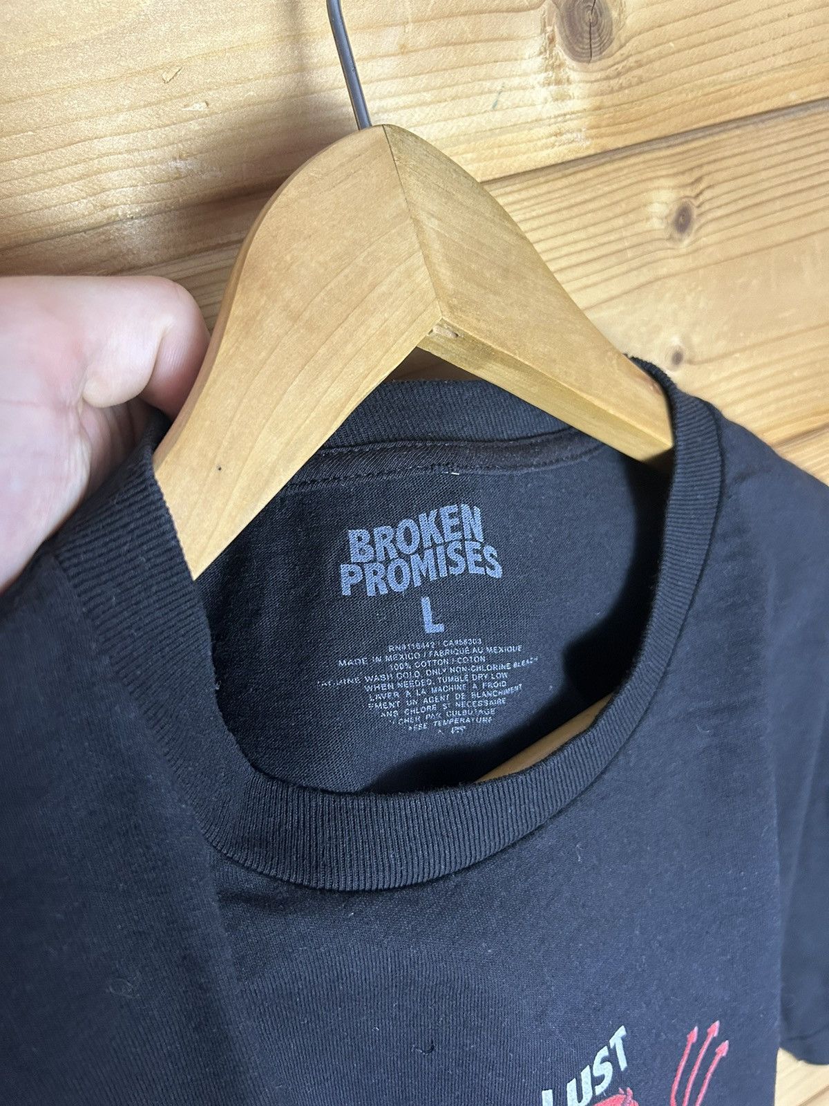 Broken Promises Co. Broken Promises lust t shirt Size US L / EU 52-54 / 3 - 7 Thumbnail