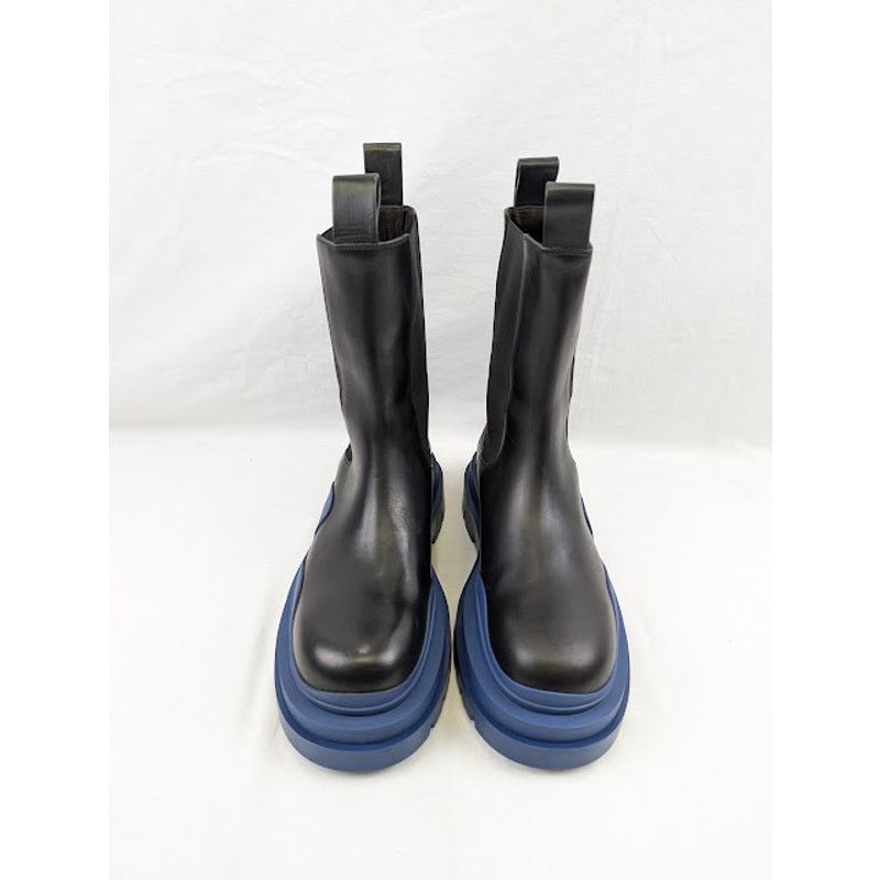 Bottega Veneta o1rshd1 Tire Boots in Black Size US 11 / EU 44 - 16 Thumbnail