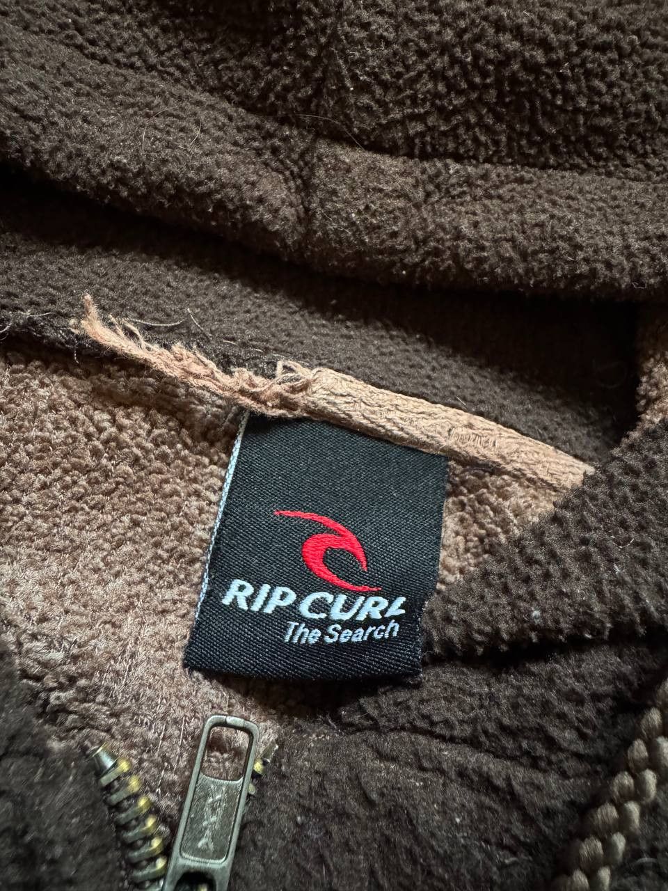 Rip Curl 2000s Rip Curl Fleece zip-up hoodie Size US XL / EU 56 / 4 - 4 Thumbnail