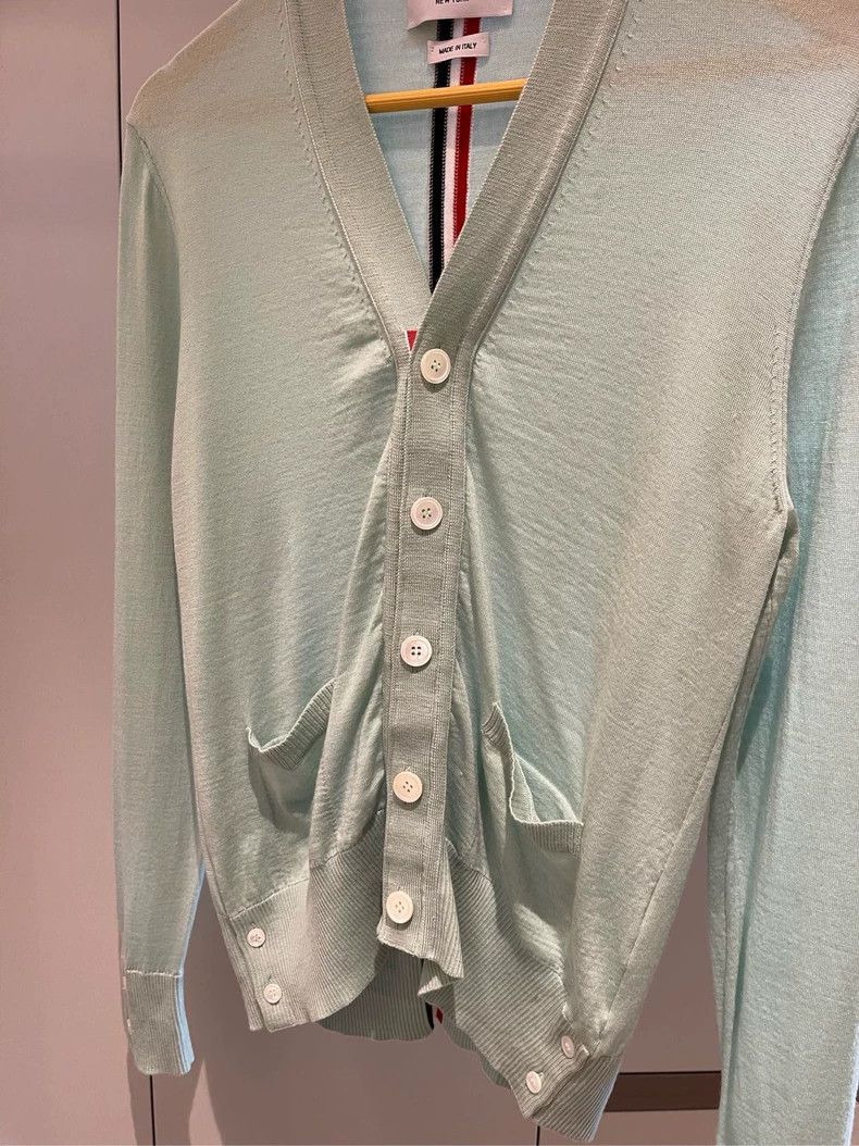 Thom Browne Thom Browne Knitted cardigan Size US XS / EU 42 / 0 - 3 Thumbnail
