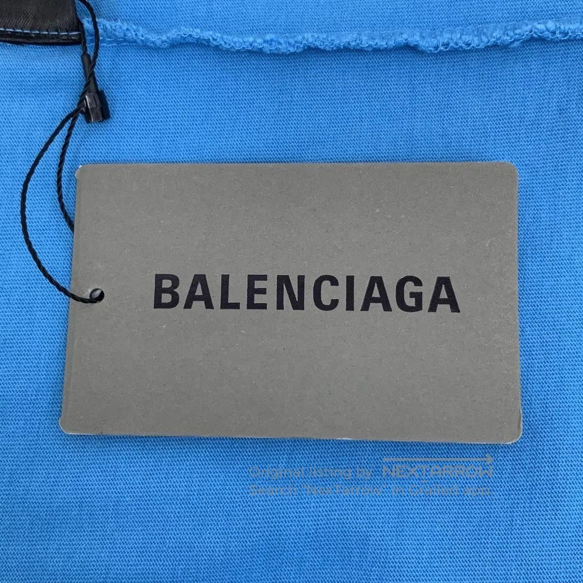 Balenciaga Blue Short Sleeve Casual Shirt. Size US M / EU 48-50 / 2 - 7 Thumbnail