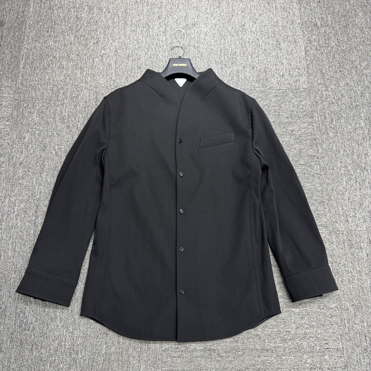 Bottega Veneta Bottega Veneta Wool Blend Button Up Shirt Size M Size US M / EU 48-50 / 2 - 1 Thumbnail