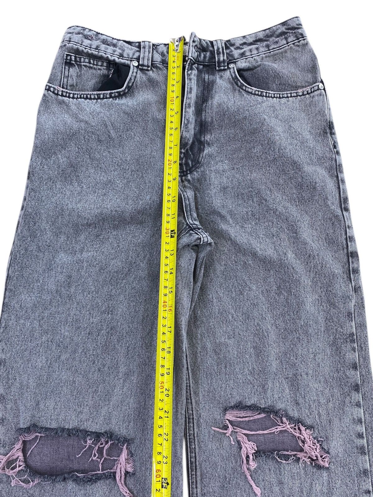 Japanese Brand Japanese Brand Black Acid Wash Style Baggy Jeans Size US 28 / EU 44 - 6 Thumbnail