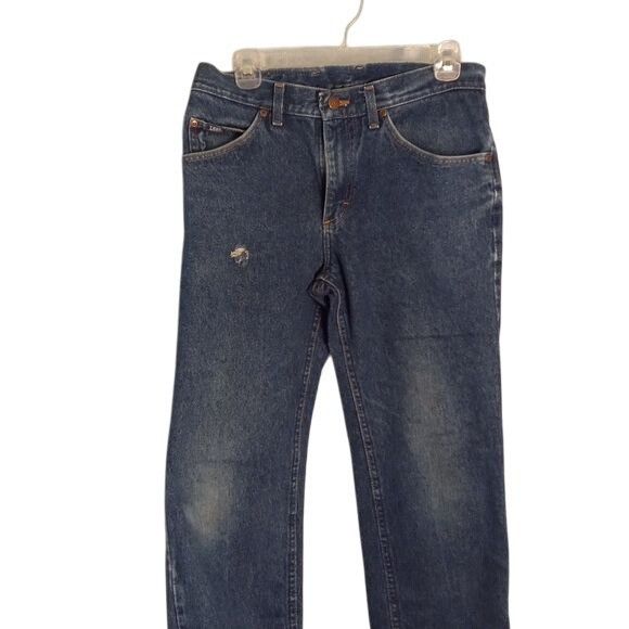 Lee Lee Size 32X30 Jeans Mens Vintage 1990s Denim Blue Cotton US Size US 32 / EU 48 - 2 Thumbnail