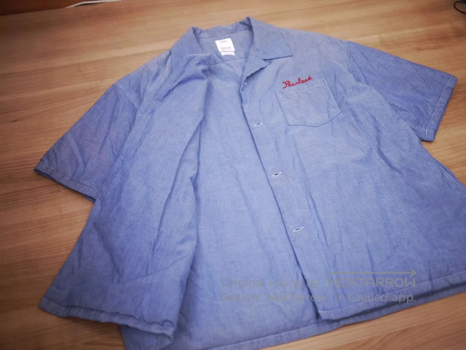 Visvim VISVIM 24AW WALLIS DOWN SHIRT INDIGO. Size US XL / EU 56 / 4 - 6 Thumbnail