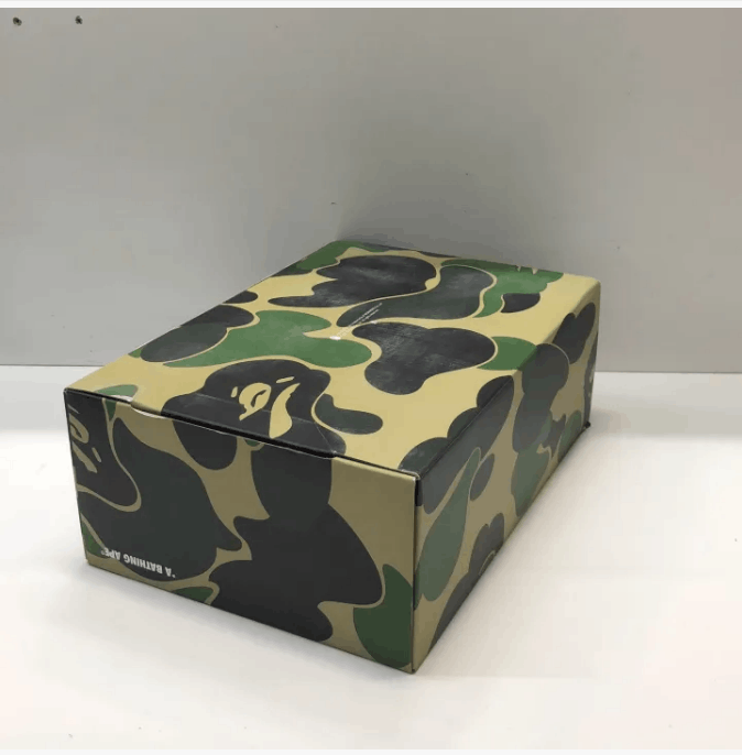 Bape A Bathing Ape Bapesta Low White Camo Star Sneakers Size US 10 / EU 43 - 9 Thumbnail