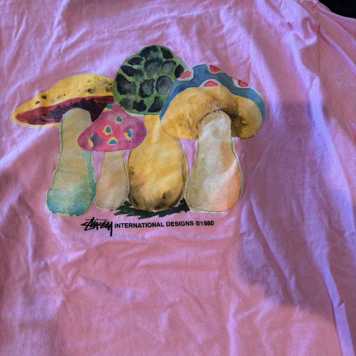 Stussy Mushroom T Shirt | Grailed