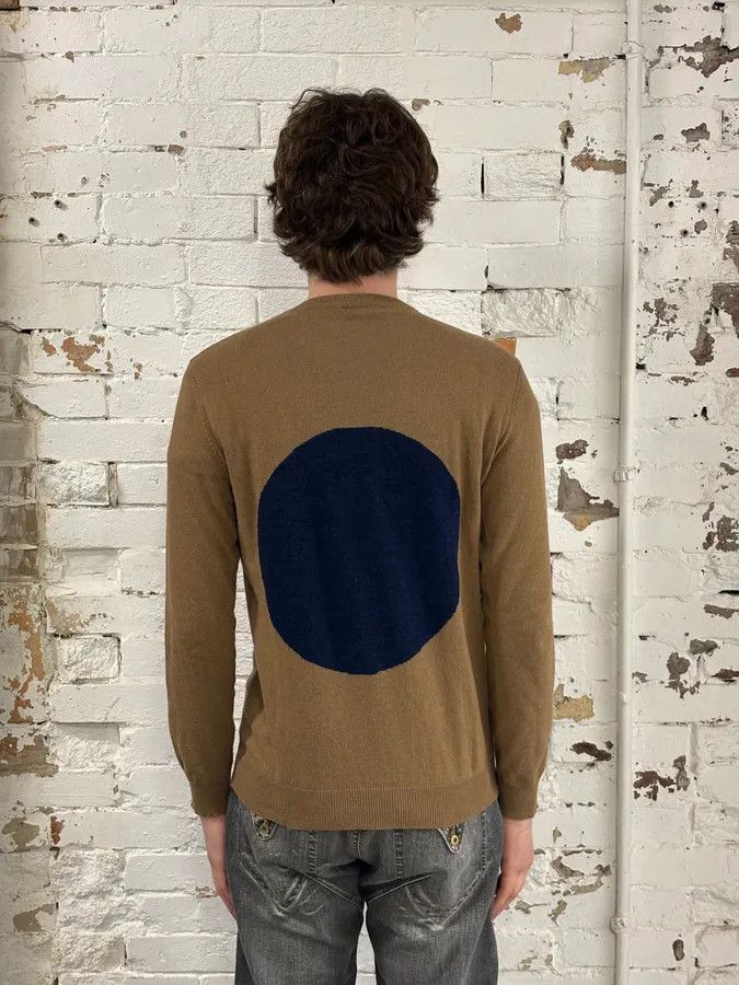 Daniele Alessandrini 2000s Daniele Alessandrini Brown Japan Wool Sweater Size US S / EU 44-46 / 1 - 3 Thumbnail