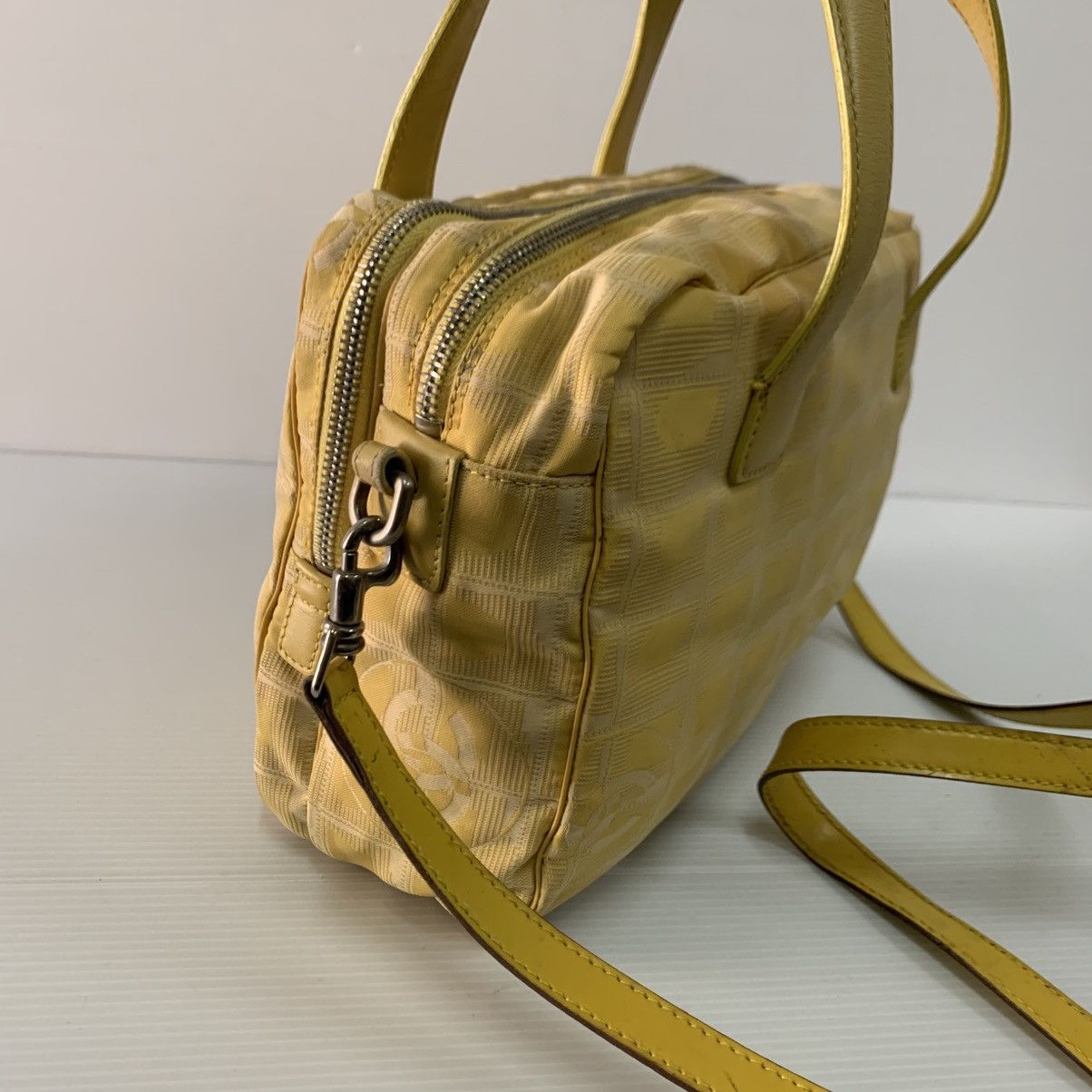 Chanel Chanel Traveline Yellow Two Way Bag Size ONE SIZE - 5 Thumbnail
