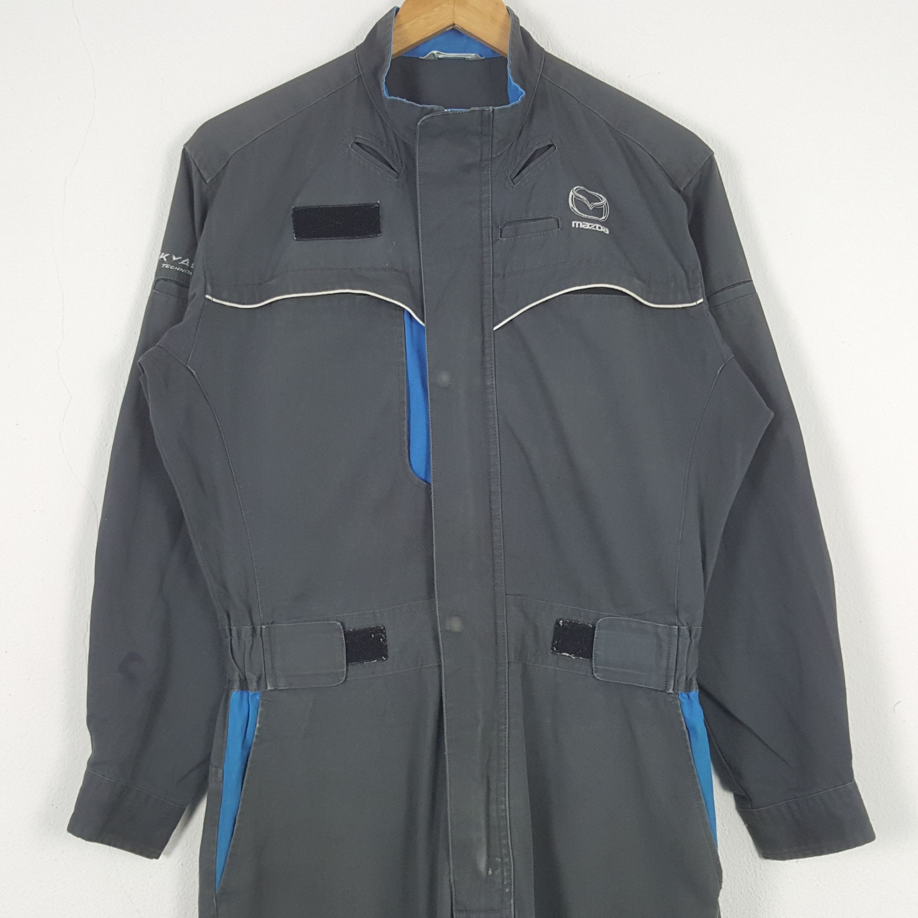 Japanese Brand × Vintage Vintage Mazda Racing Team Safety Coverall Jacket C286N11 Size US L / EU 52-54 / 3 - 5 Thumbnail