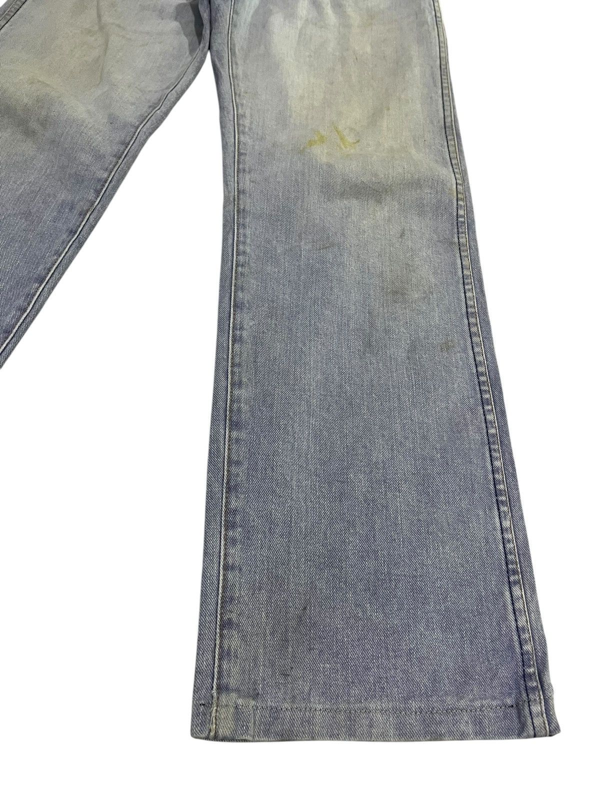 If Six Was Nine × Japanese Brand × Le Grande Bleu (L.G.B.) VINTAGE WRANGLER BLUE BELL WASHED BLUE DENIM Size US 30 / EU 46 - 6 Thumbnail