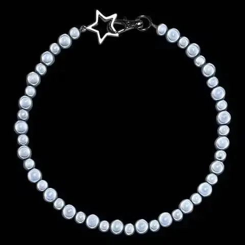 Other Reflective Beads Chains Choker Star Necklaces Size ONE SIZE - 2 Thumbnail