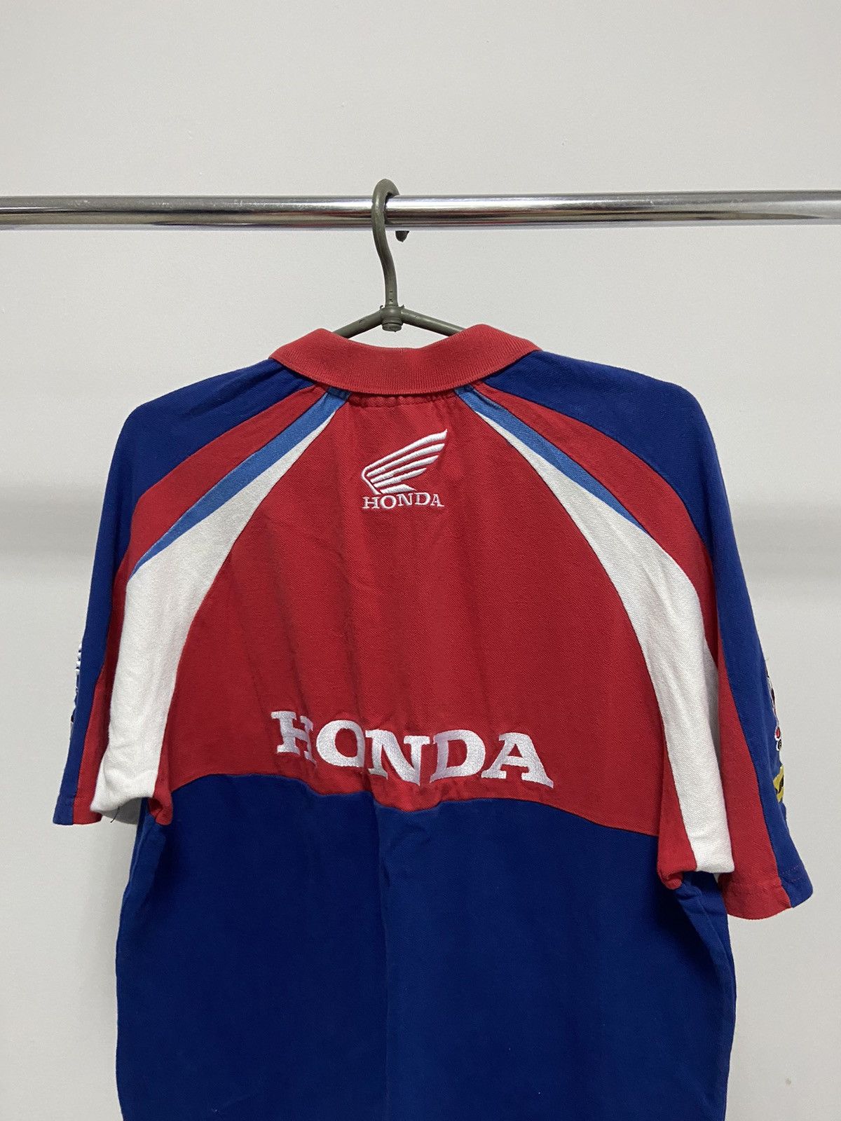 Honda × Vintage Honda Racing t shirt polo Big logo Motul Moto Vintage Size US L / EU 52-54 / 3 - 4 Thumbnail