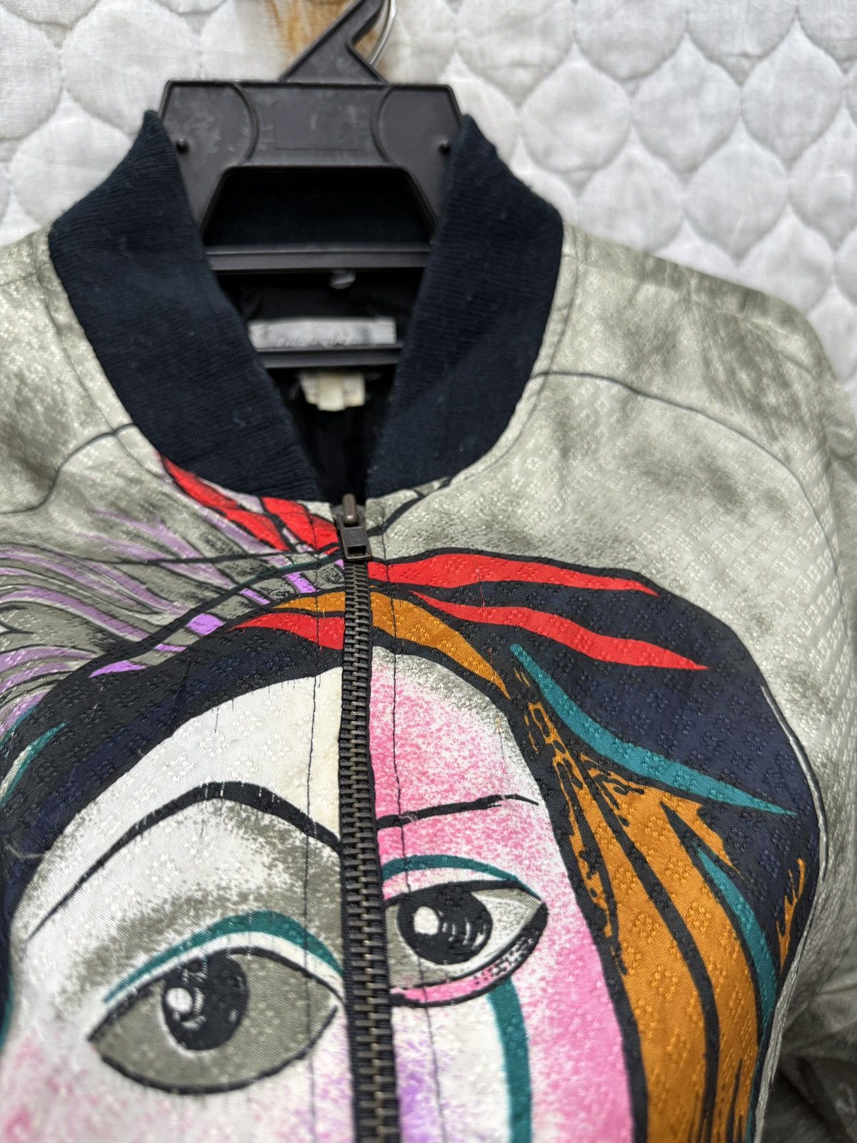 Fuck Art, Make Tees 🔥🔥🔥ARCIVE VINTAGE PICASSO BOMBER JACKET Size M / US 6-8 / IT 42-44 - 13 Thumbnail