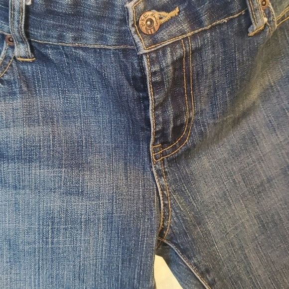 BKE BKE Elite Embroidered Sz. 33 x32.5 Flared Blue Jeans Size US 33 - 4 Thumbnail