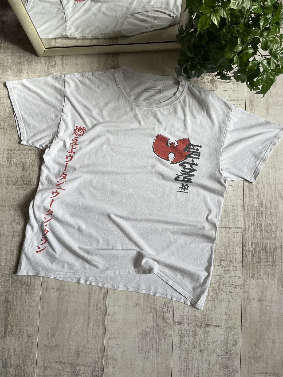 Rap Tees × Vintage × Wu-Tang Clan Wu-Tang Clan Rap 36 Chambers T-Shirt Vintage Big Logo Size US M / EU 48-50 / 2 - 7 Thumbnail