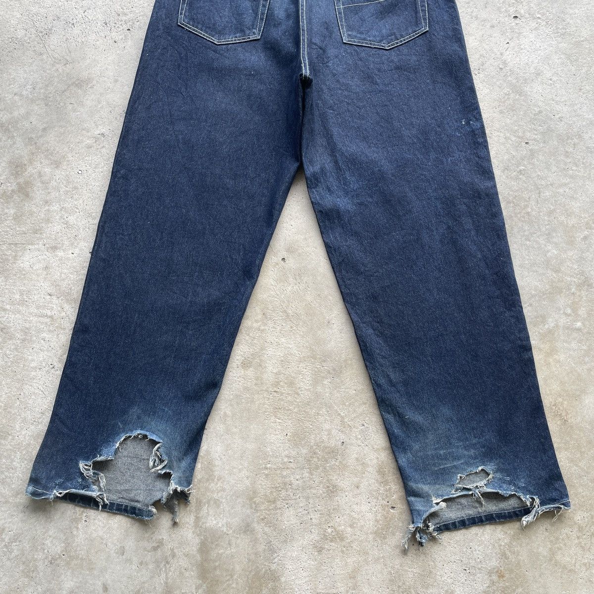 Japanese Brand Vintage Nautica Jeans Baggy Denim Jnco Indigo Pants W34 Size US 34 / EU 50 - 11 Thumbnail
