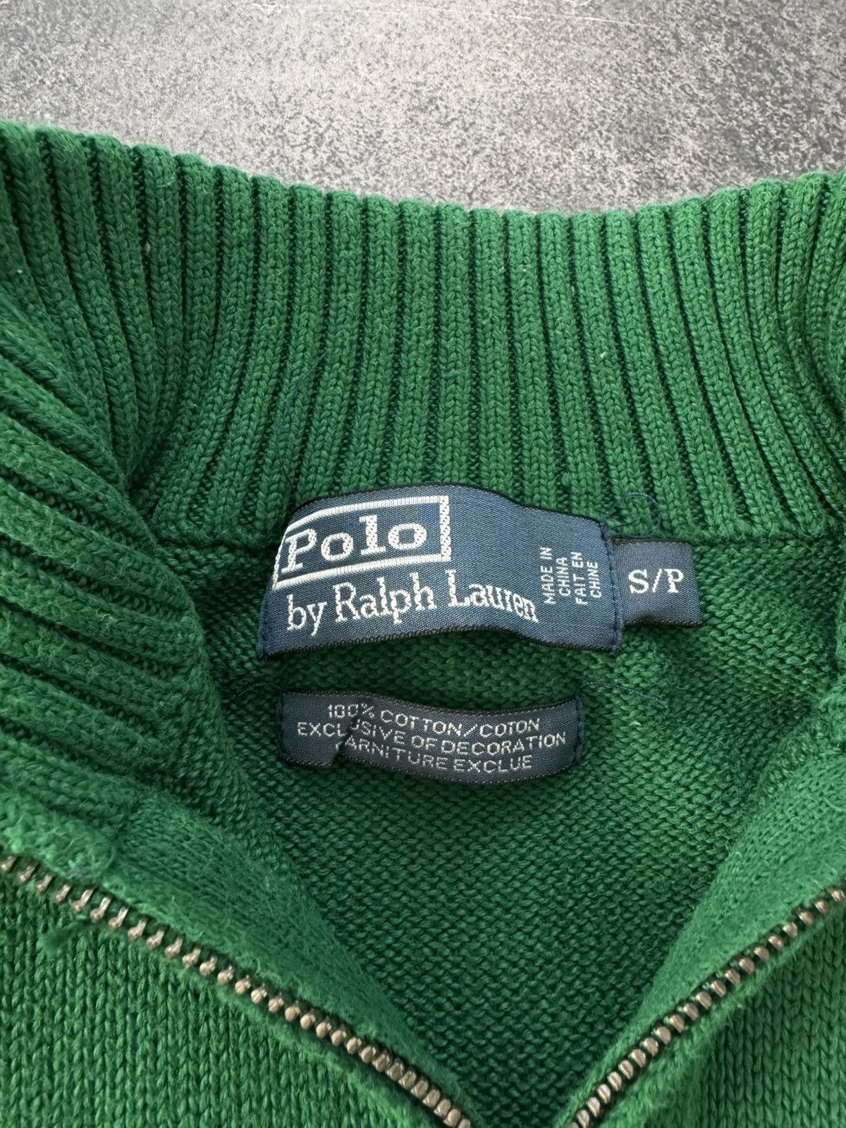 Polo Ralph Lauren Vintage Polo Ralph Lauren Zip 1/4 Knit Sweater Old Money Y2K Size US S / EU 44-46 / 1 - 5 Thumbnail