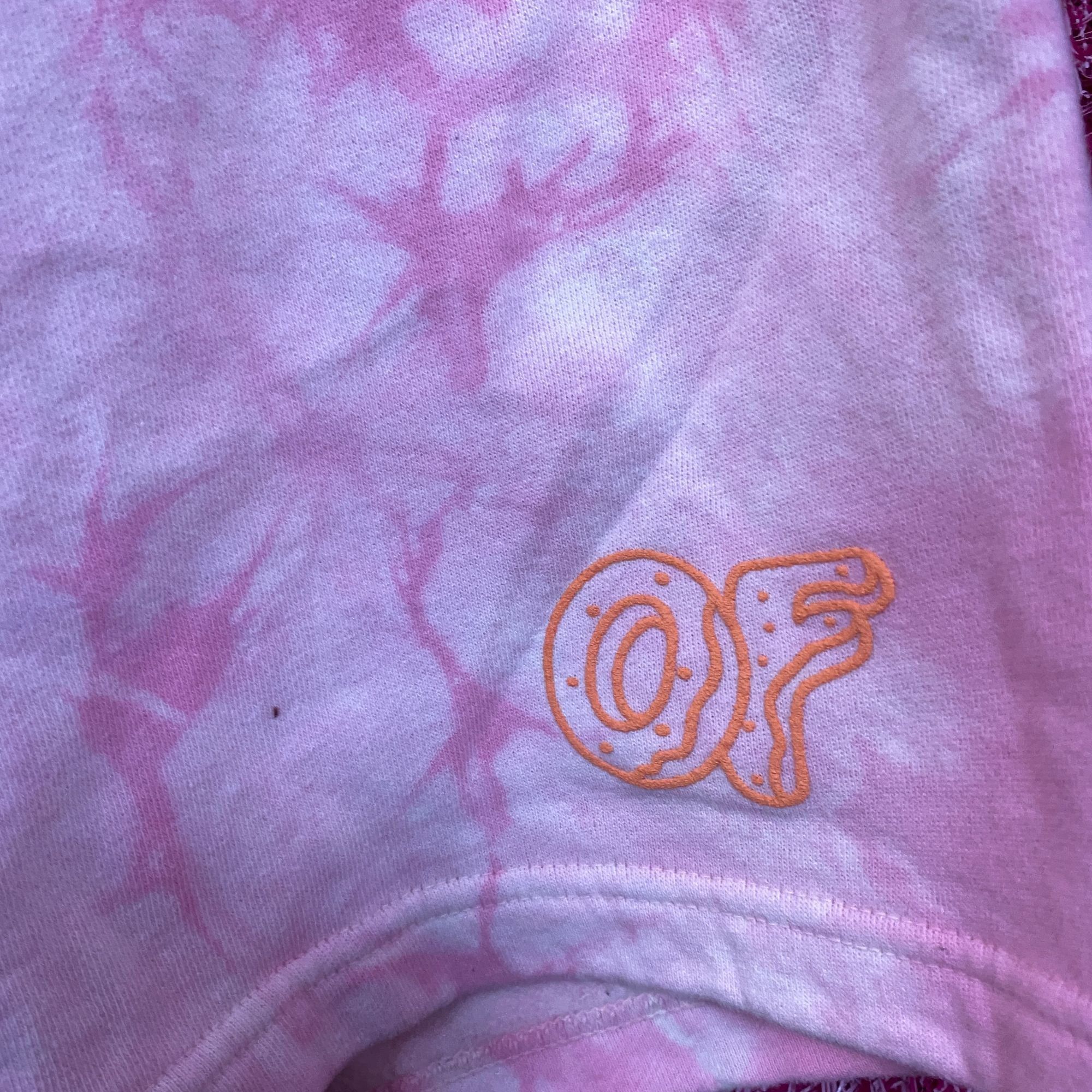 Odd Future Odd Future Pink Tie-Dye Sweat Shorts XL Size US 36 / EU 52 - 2 Thumbnail