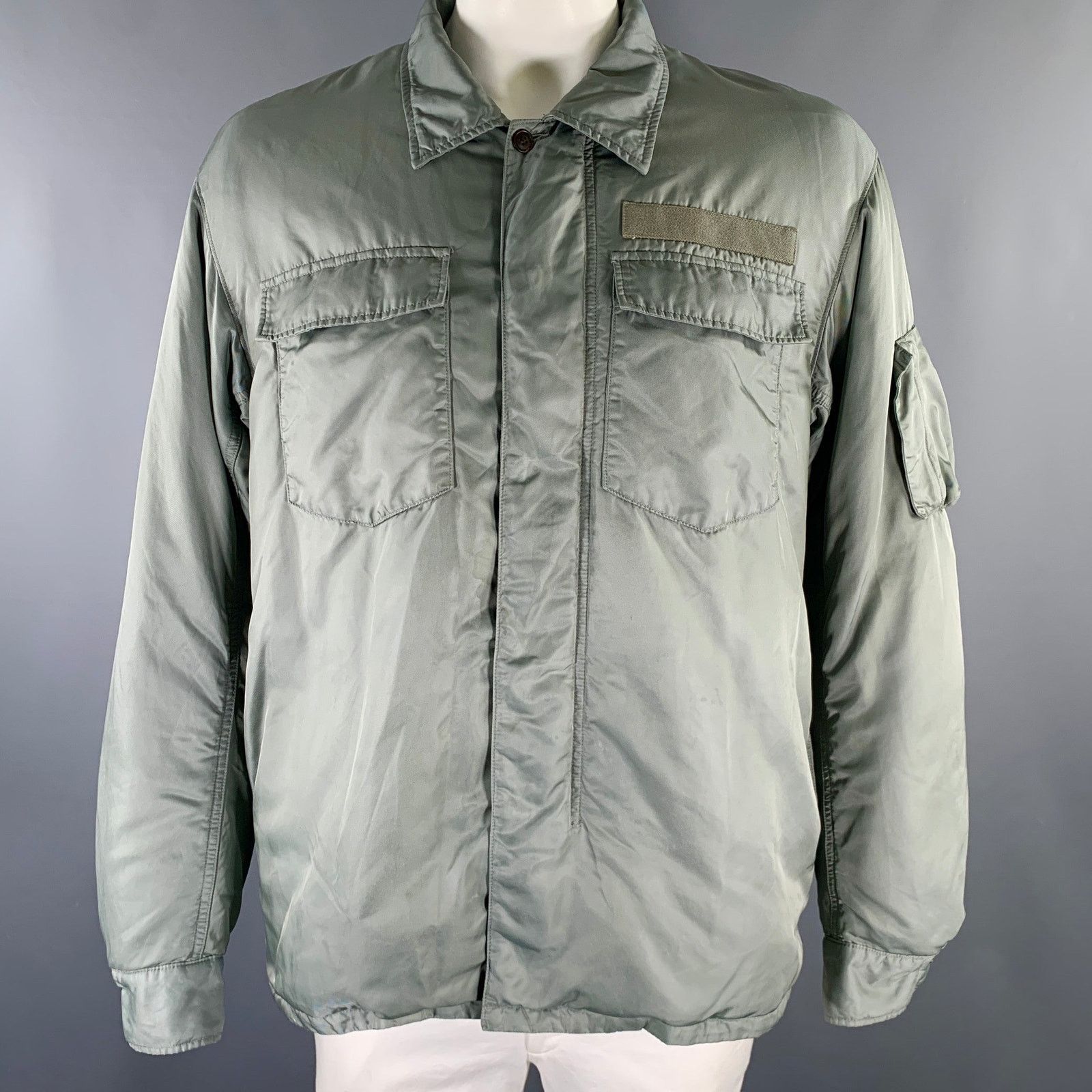 Visvim VISVIM Size L Grey Nylon Down Filled Jacket Size US L / EU 52-54 / 3 - 1 Thumbnail