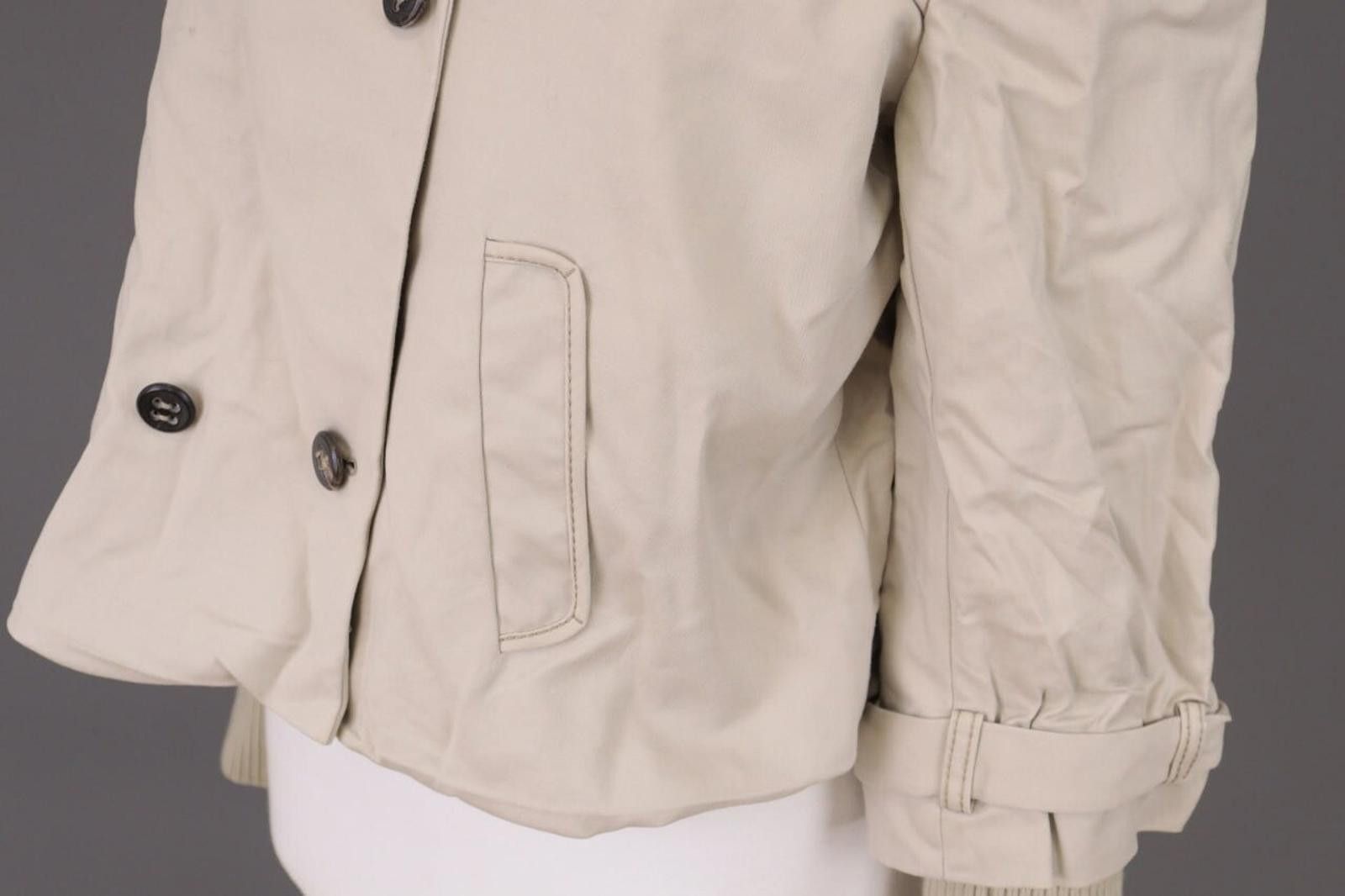 Polo Ralph Lauren Laurel Beige Double Wool Cropped Coat Jacket Size 44 Size M / US 6-8 / IT 42-44 - 11 Thumbnail